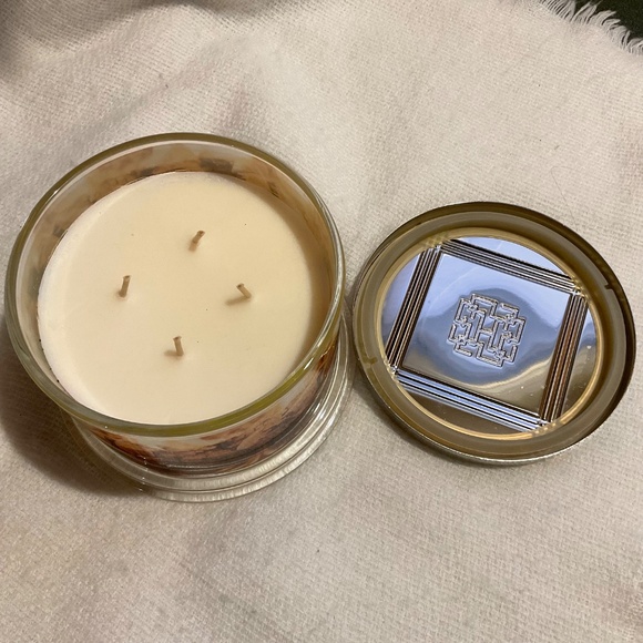 Homeworx Candle by Harry Slatkin 4 Wick Scented Crackling Fireside - Picture 11 of 12